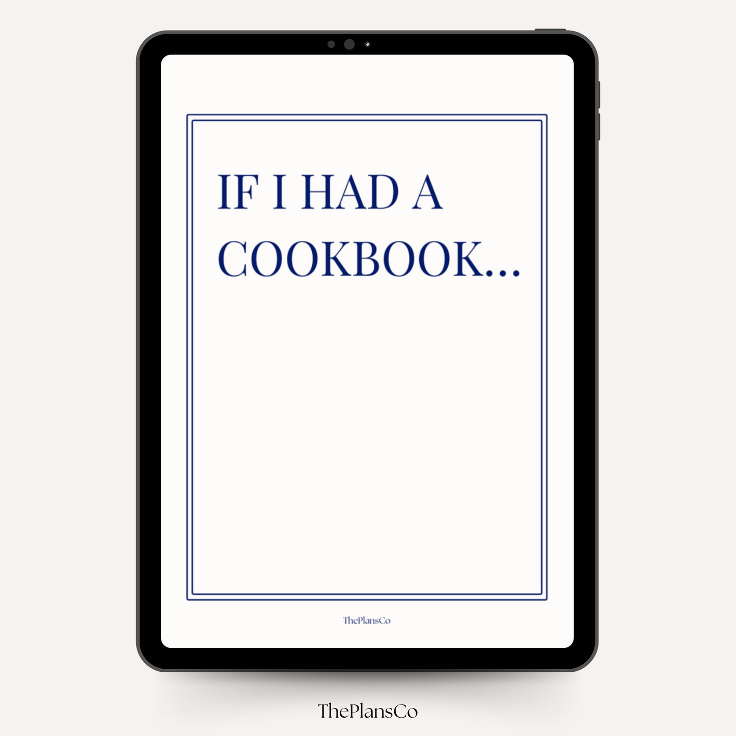 This digital recipe journal is the perfect tool for organizing your favorite meals, recording treasured family recipes, and planning everything from everyday dinners to special holiday feasts. Designed with a clean, minimalist layout, it includes dedicated space for ingredients, step-by-step instructions, notes, and even personal touches like who enjoyed the meal or when it was served. Whether you use it on your iPad in Goodnotes or print it for your kitchen binder, this journal keeps your recipes beautiful