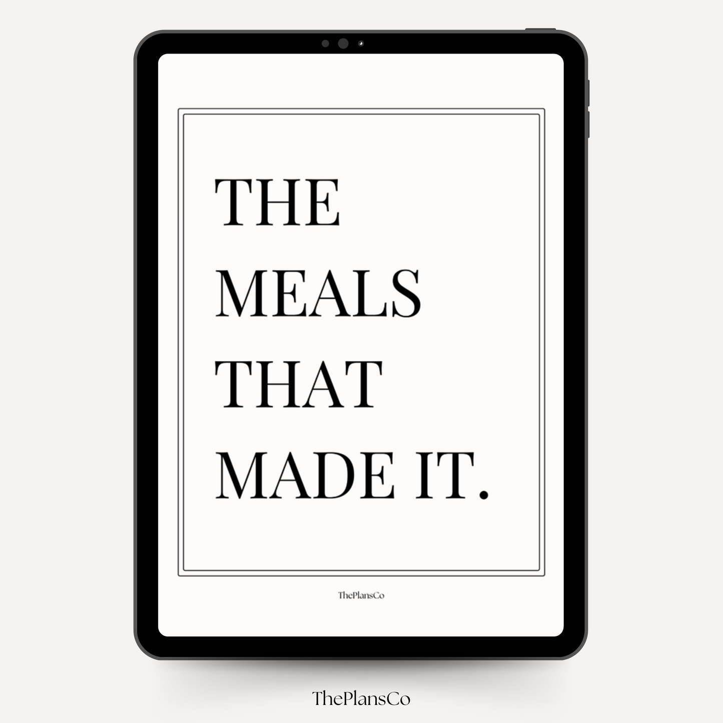 This digital recipe journal is the perfect tool for organizing your favorite meals, recording treasured family recipes, and planning everything from everyday dinners to special holiday feasts. Designed with a clean, minimalist layout, it includes dedicated space for ingredients, step-by-step instructions, notes, and even personal touches like who enjoyed the meal or when it was served. Whether you use it on your iPad in Goodnotes or print it for your kitchen binder, this journal keeps your recipes beautiful