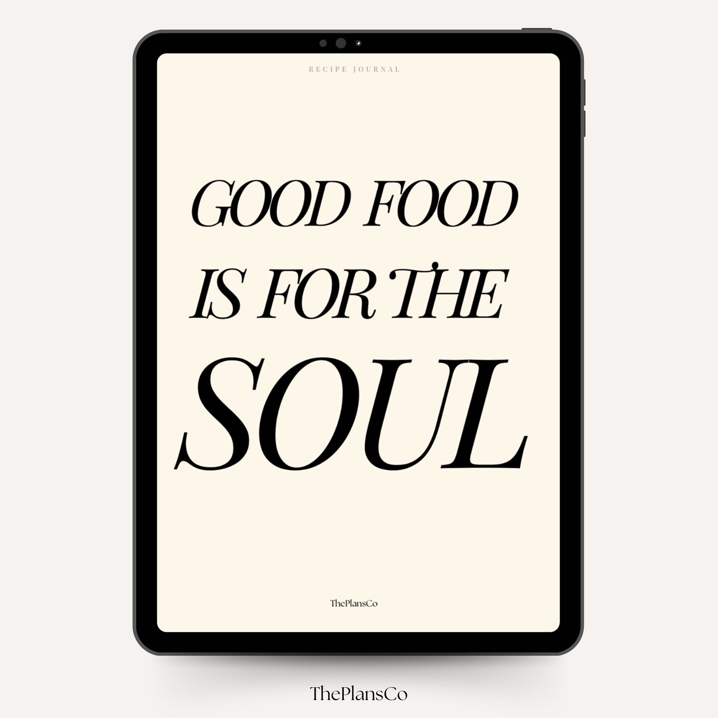 This digital recipe journal is the perfect tool for organizing your favorite meals, recording treasured family recipes, and planning everything from everyday dinners to special holiday feasts. Designed with a clean, minimalist layout, it includes dedicated space for ingredients, step-by-step instructions, notes, and even personal touches like who enjoyed the meal or when it was served. Whether you use it on your iPad in Goodnotes or print it for your kitchen binder, this journal keeps your recipes beautiful