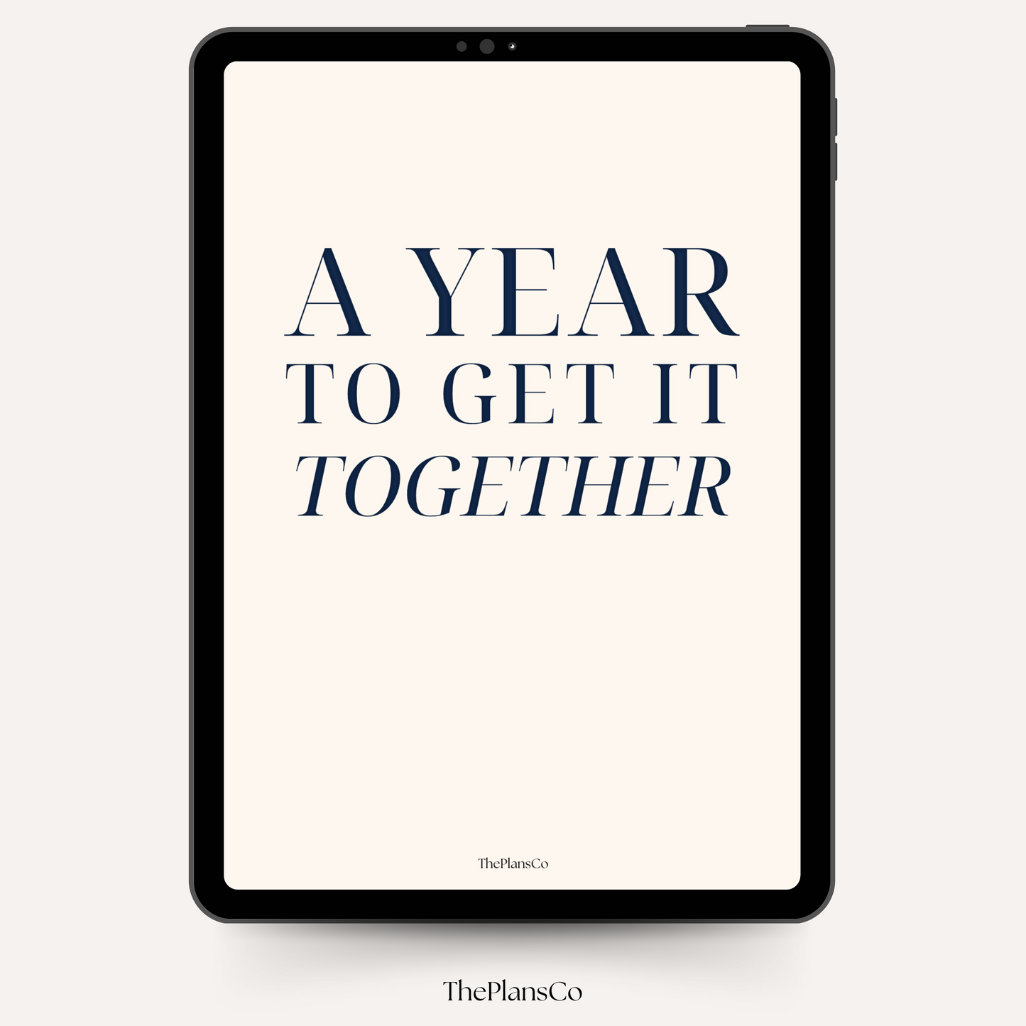 Digital New Year Productivity Goal-Setting Planner designed for organization and success in 2025, featuring minimalist layouts with daily, weekly, and monthly templates. This downloadable PDF is perfect for tracking and achieving goals, habit building, and personal growth. Compatible with GoodNotes and other digital apps, it includes customizable layouts, motivational pages, and tools for planning New Year resolutions with ease. Ideal for individuals seeking an aesthetic and functional planner to stay produ