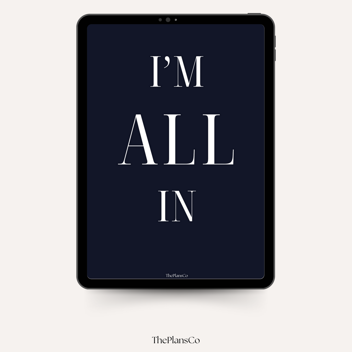 I’m All In Planner