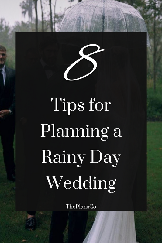 8 Tips for Planning a Rainy Day Wedding