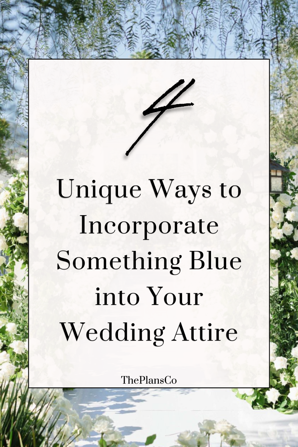 4 Unique Ways to Incorporate Something Blue into Your Wedding Attire