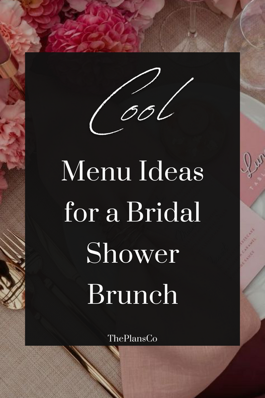 Cool Menu Ideas for a Bridal Shower Brunch