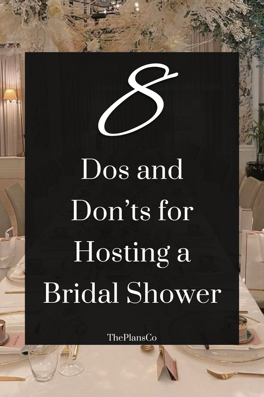 8 DOs and DONT’s for Hosting a Bridal Shower