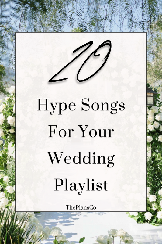 20 Hype Songs For Your Wedding Playlist