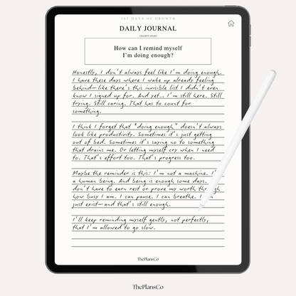 One Day At A Time Journal