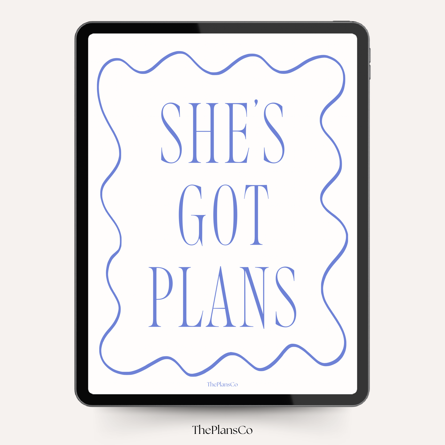 She’s Got Plans Goal Planner