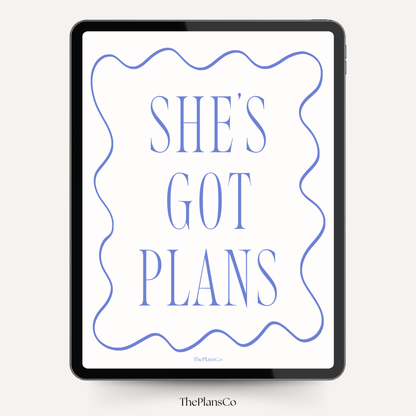 She’s Got Plans Goal Planner