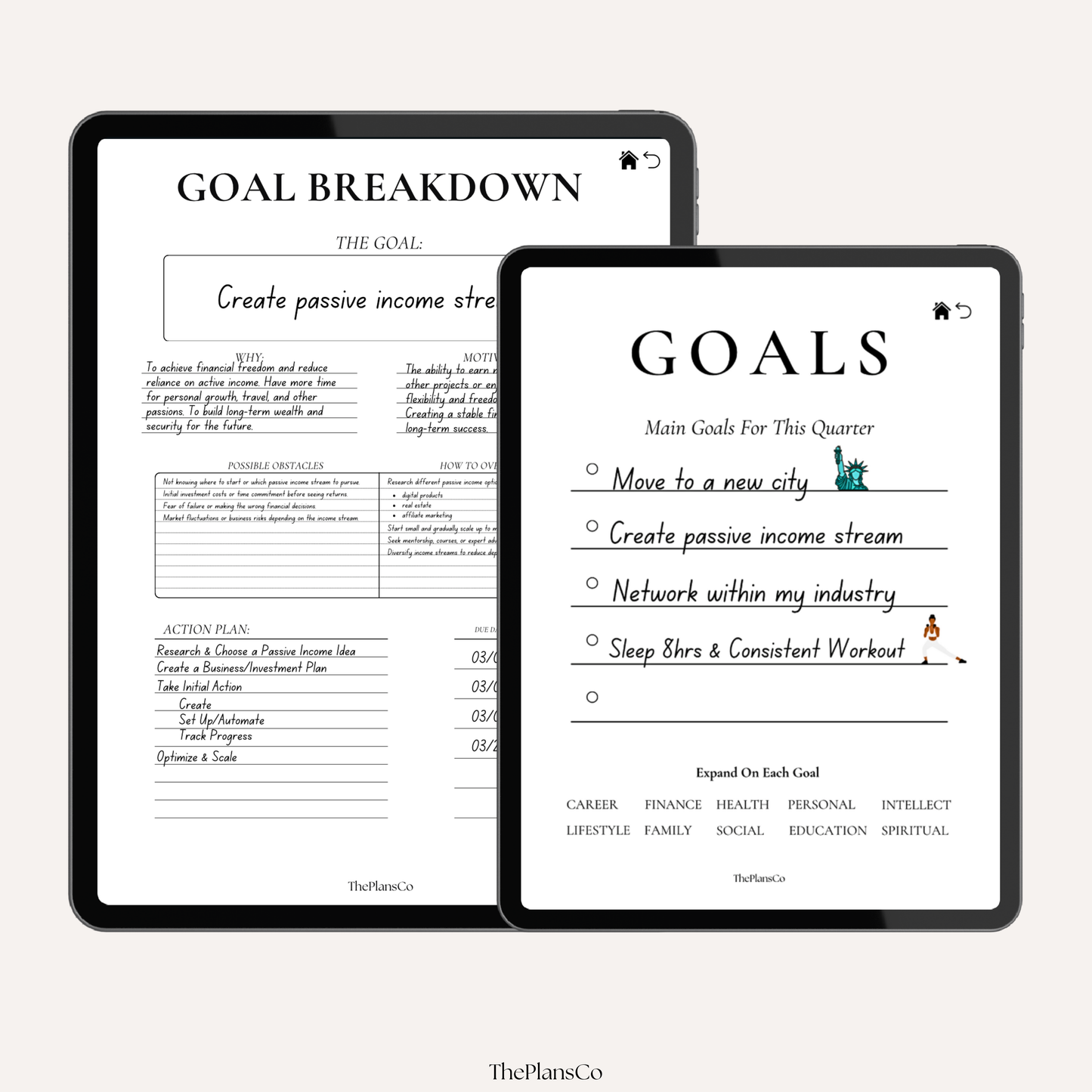 Miracles Begin Here Planner