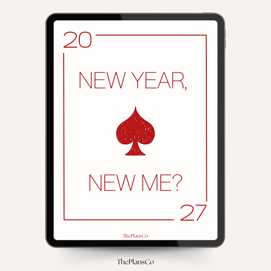 New Year, New Me? 2027 Daily Planner