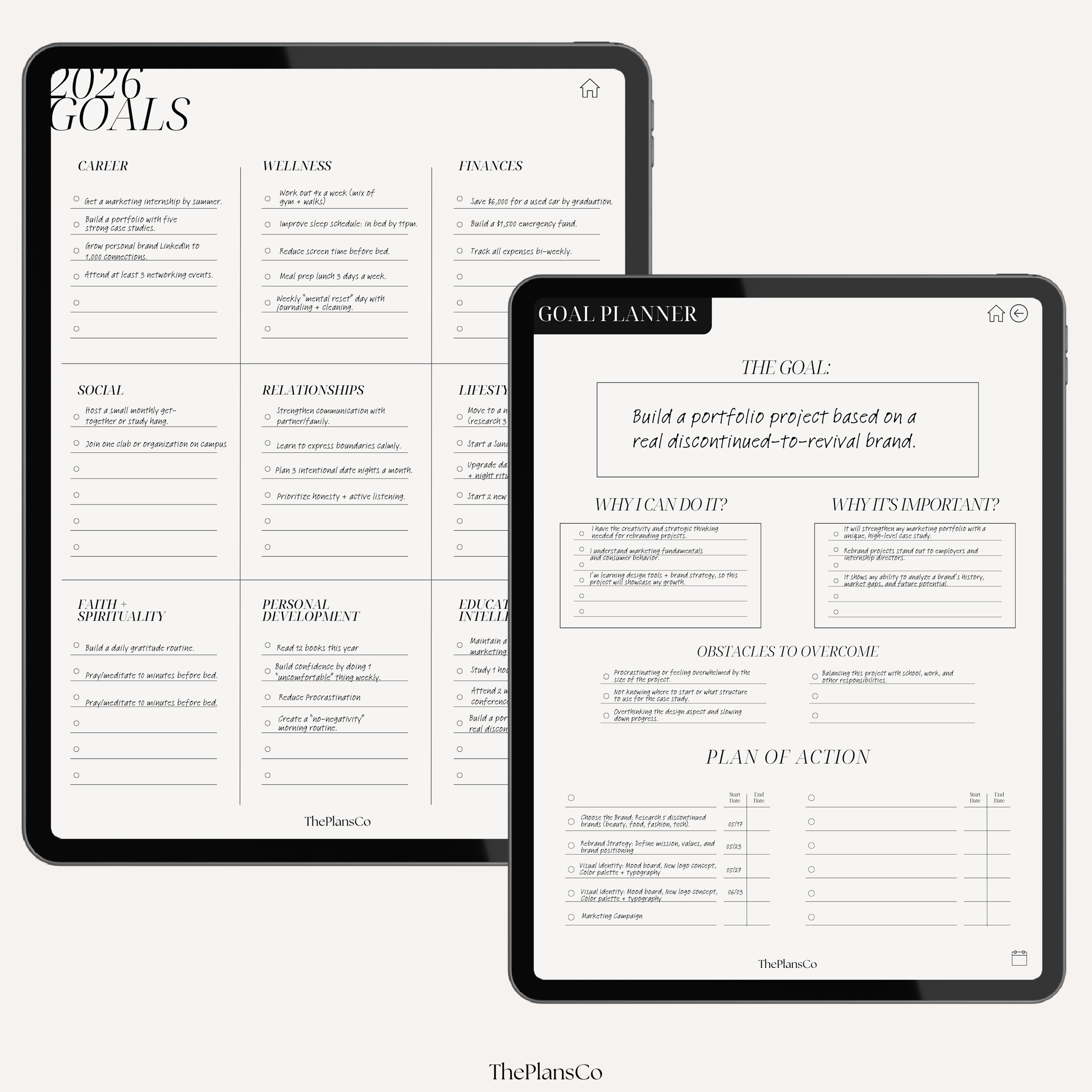 2026 digital planner, GoodNotes planner 2026, iPad digital planner, aesthetic digital planner, hyperlinked planner, weekly planner digital, daily digital planner, minimalist planner, productivity planner; digital life planner, time blocking planner, planner for iPad 2026, goal setting planner, wellness planner digital