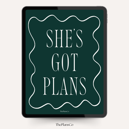 She’s Got Plans Goal Planner