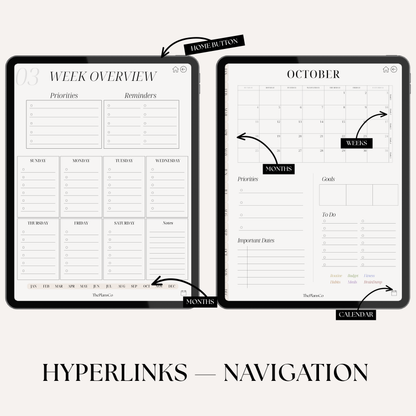 2026 digital planner, GoodNotes planner 2026, iPad digital planner, aesthetic digital planner, hyperlinked planner, weekly planner digital, daily digital planner, minimalist planner, productivity planner; digital life planner, time blocking planner, planner for iPad 2026, goal setting planner, wellness planner digital