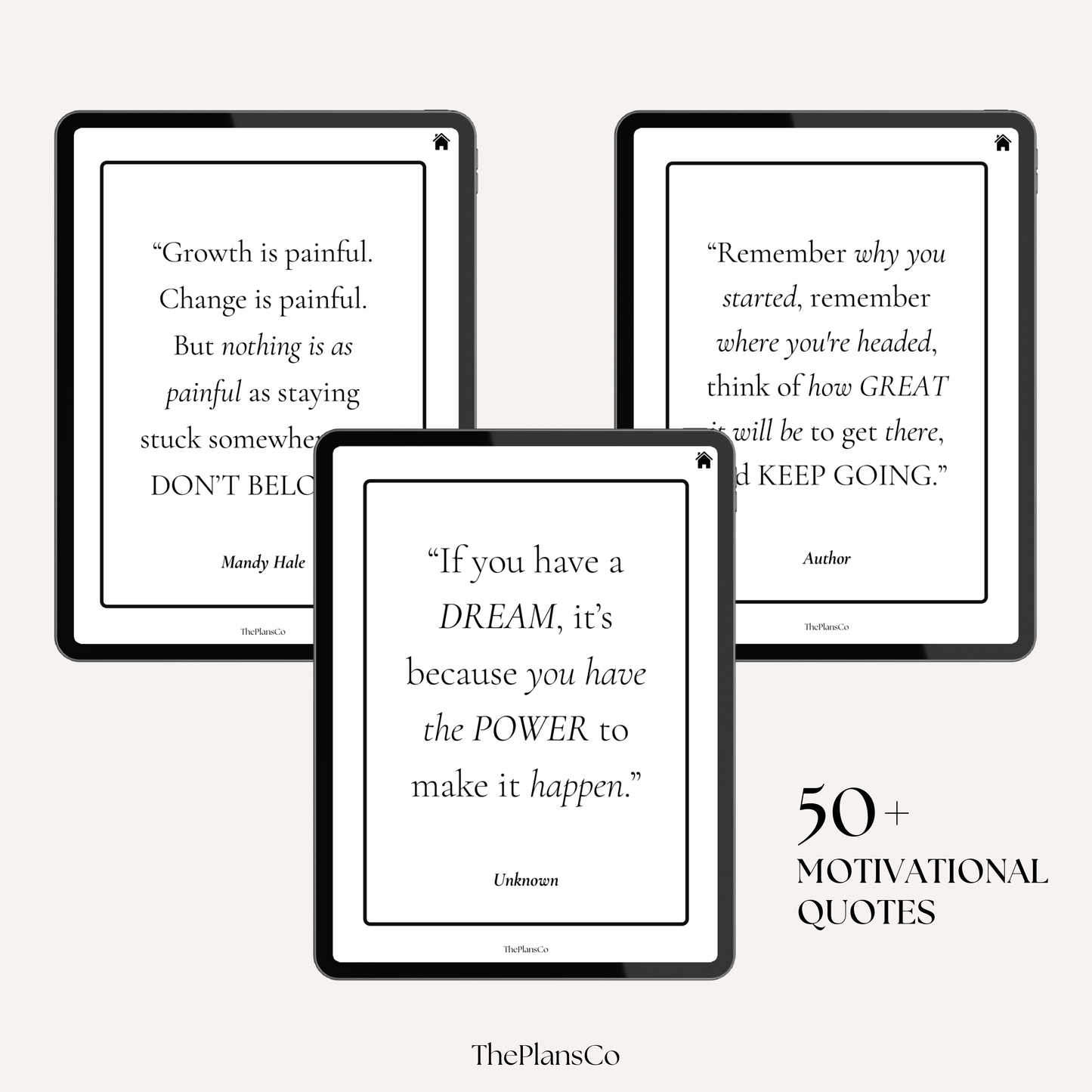 Miracles Begin Here Planner