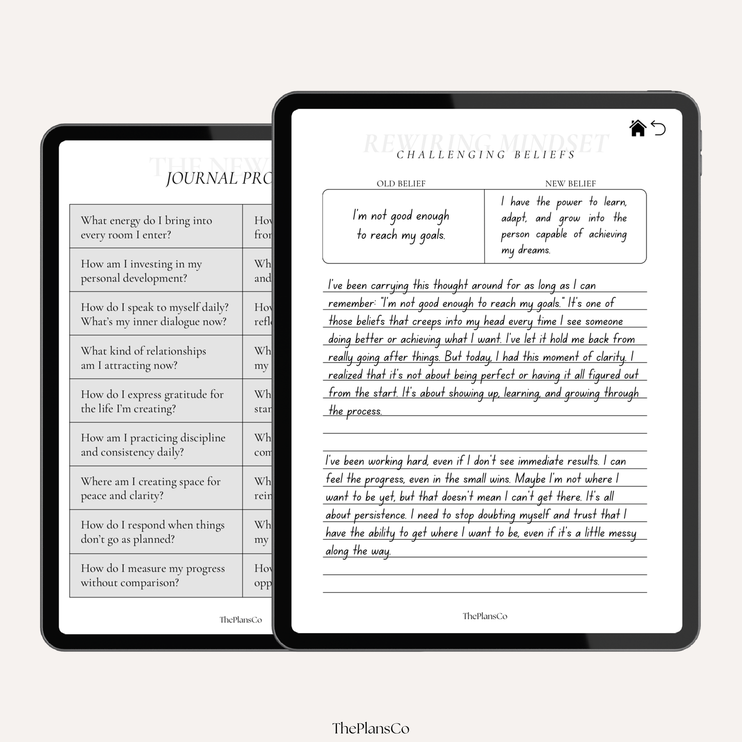 Miracles Begin Here Planner