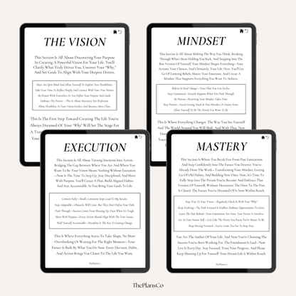 Miracles Begin Here Planner