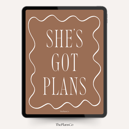 She’s Got Plans Goal Planner