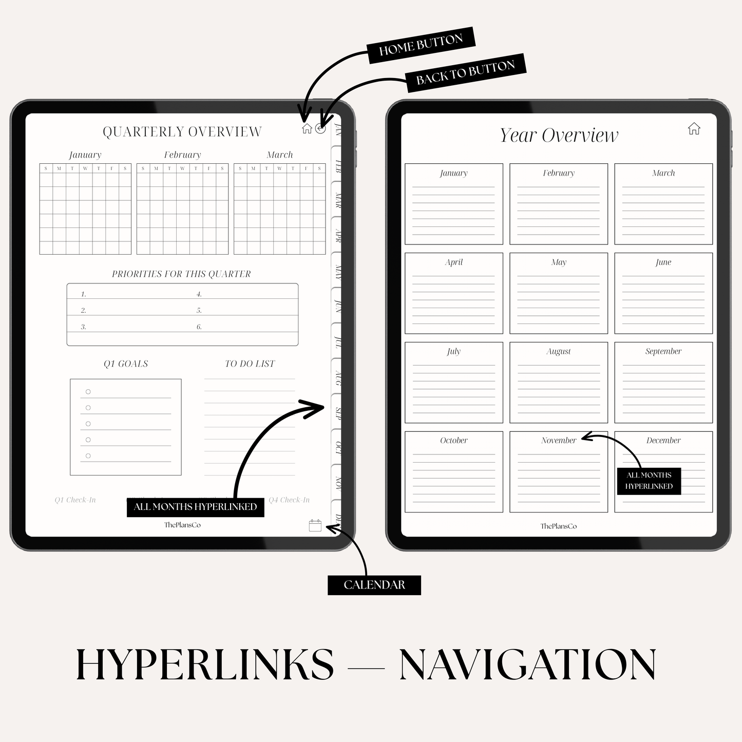 Motivational digital planner, GoodNotes planner, iPad digital planner, aesthetic digital planner, hyperlinked planner, weekly planner digital, daily digital planner, minimalist planner, productivity planner; digital life planner, time blocking planner, planner for iPad, goal setting planner, wellness planner digital, undated planner