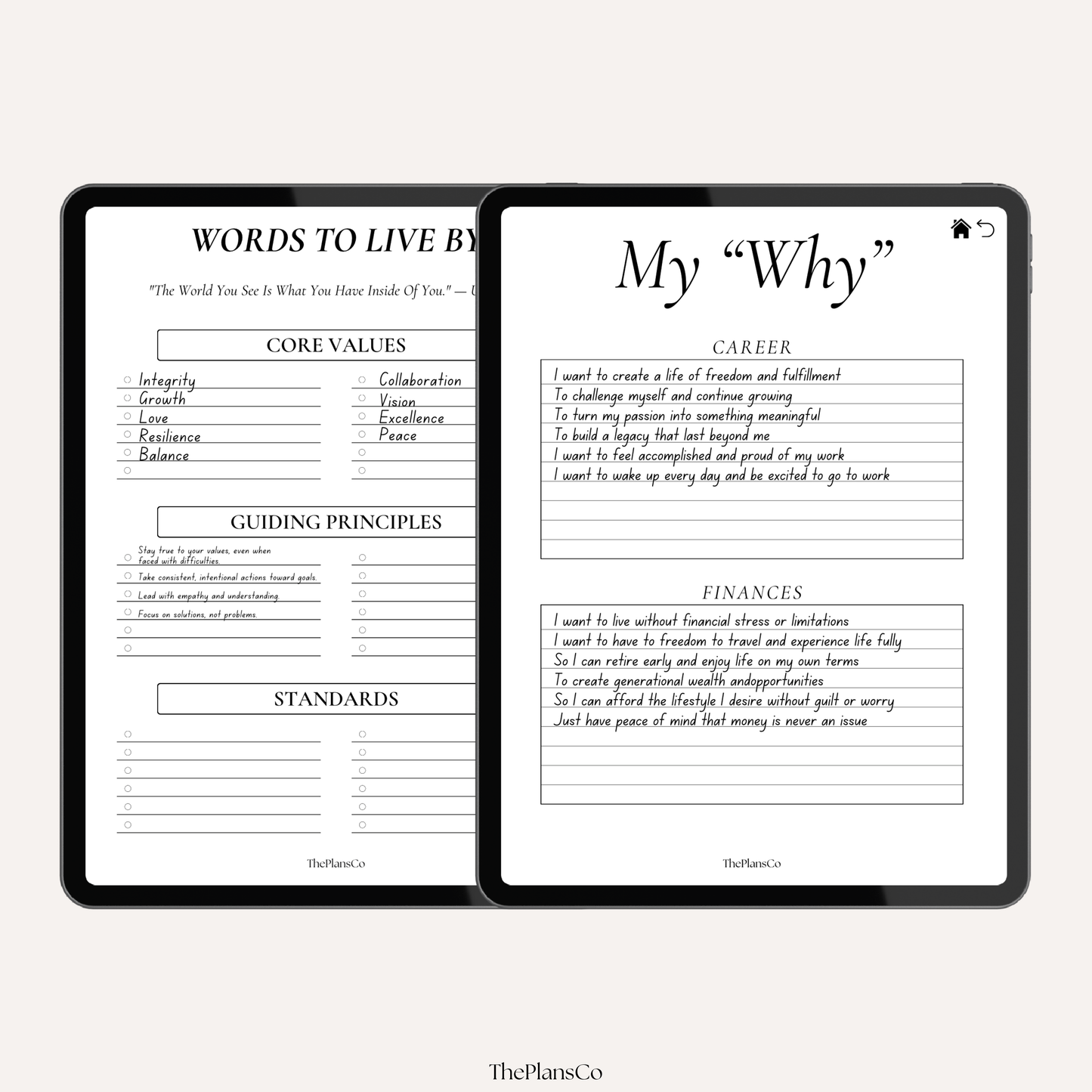 Miracles Begin Here Planner