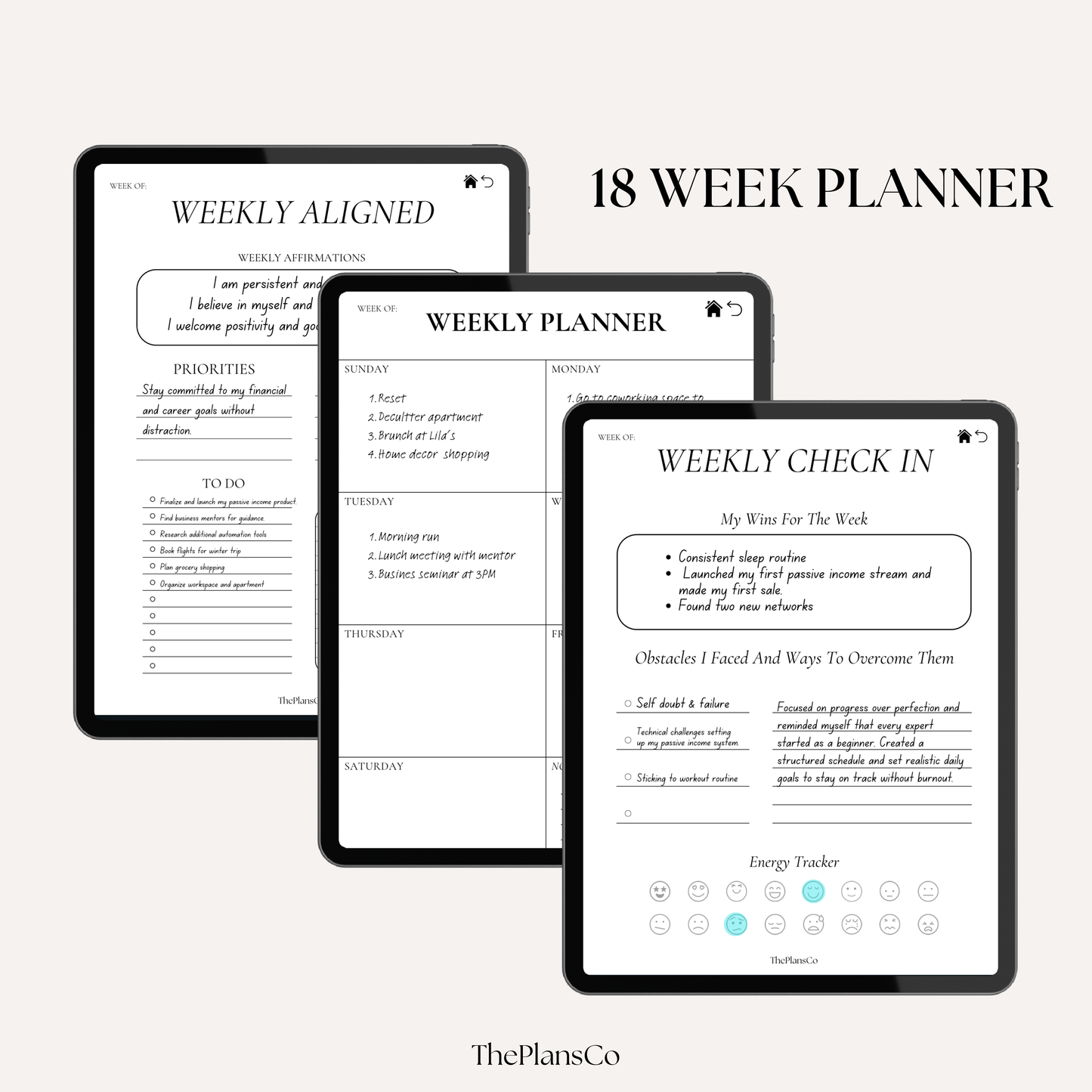 Miracles Begin Here Planner