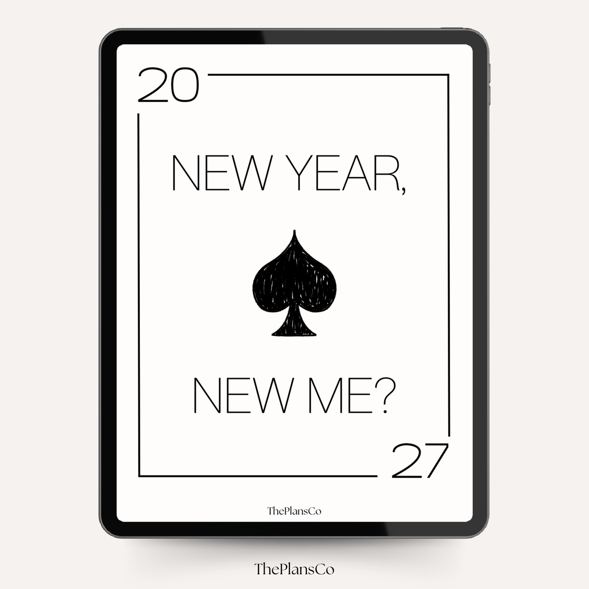New Year, New Me? 2027 Daily Planner
