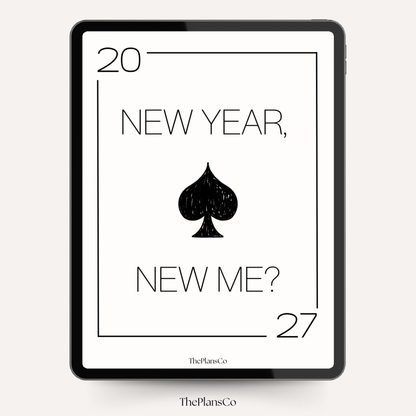 New Year, New Me? 2027 Daily Planner
