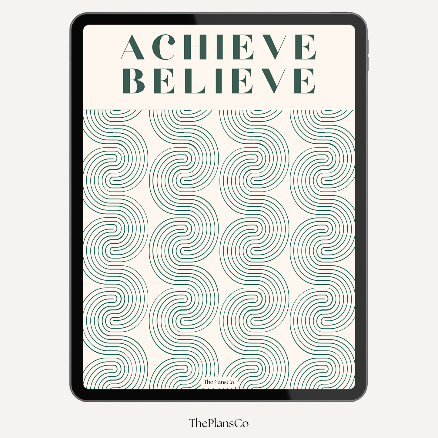 Achieve & Believe Dream Life Planner