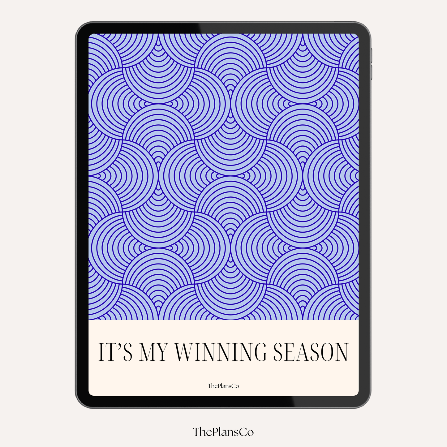 It’s My Winning Season Productivity Planner