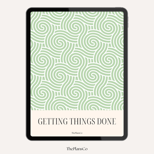 Getting Things Done Productivity Planner