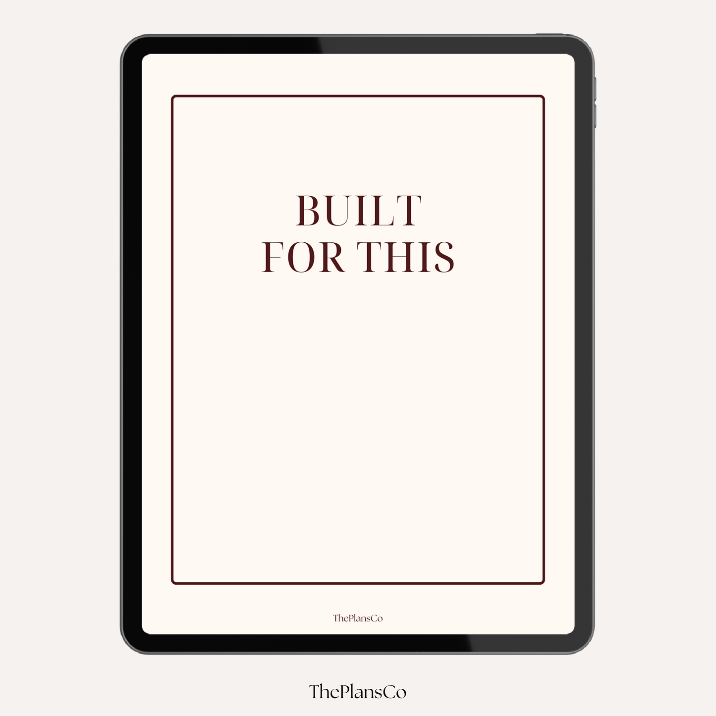 Built For This 2026 Productivity Planner