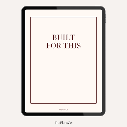 Built For This 2026 Productivity Planner