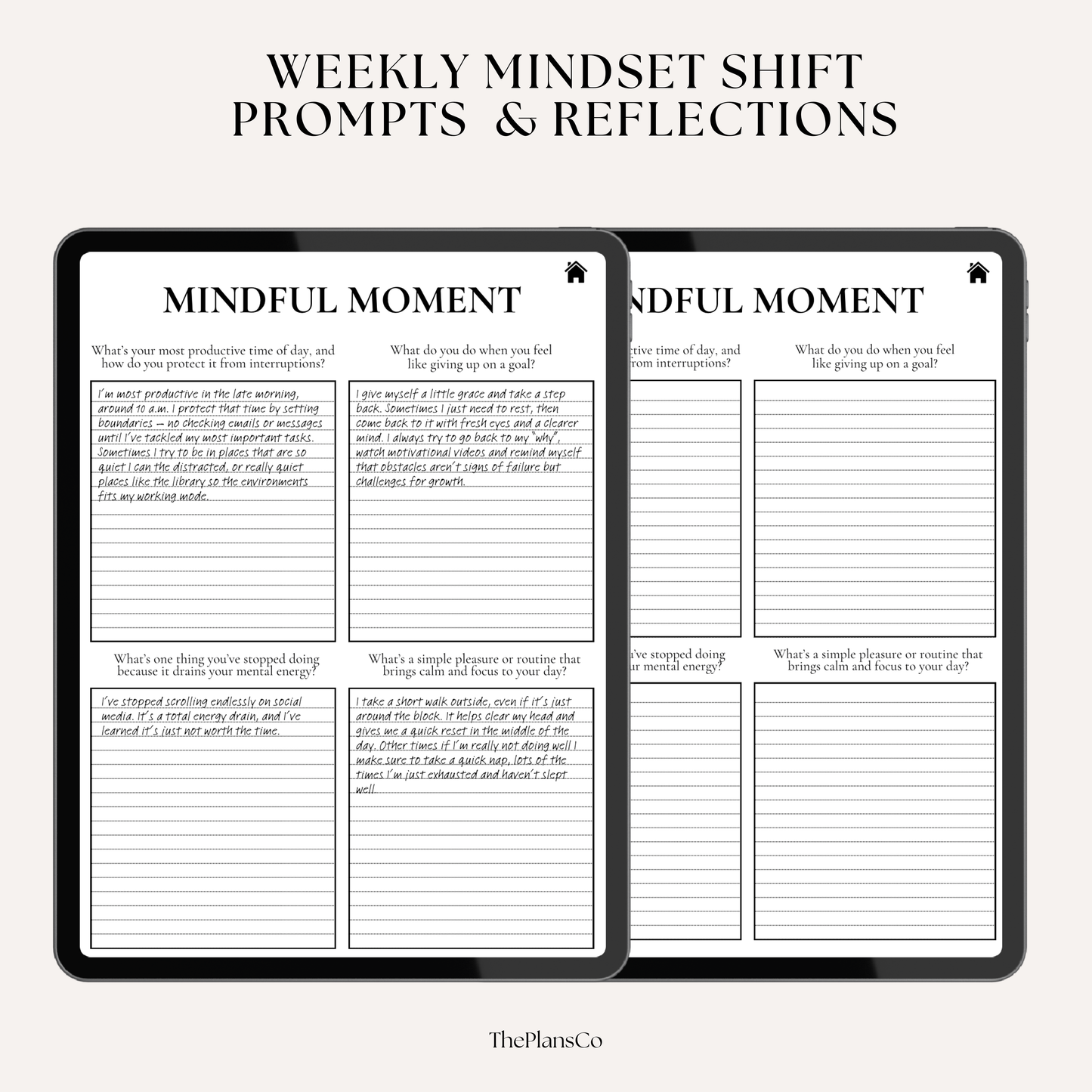 It’s Already Mine 2026 Productivity Planner