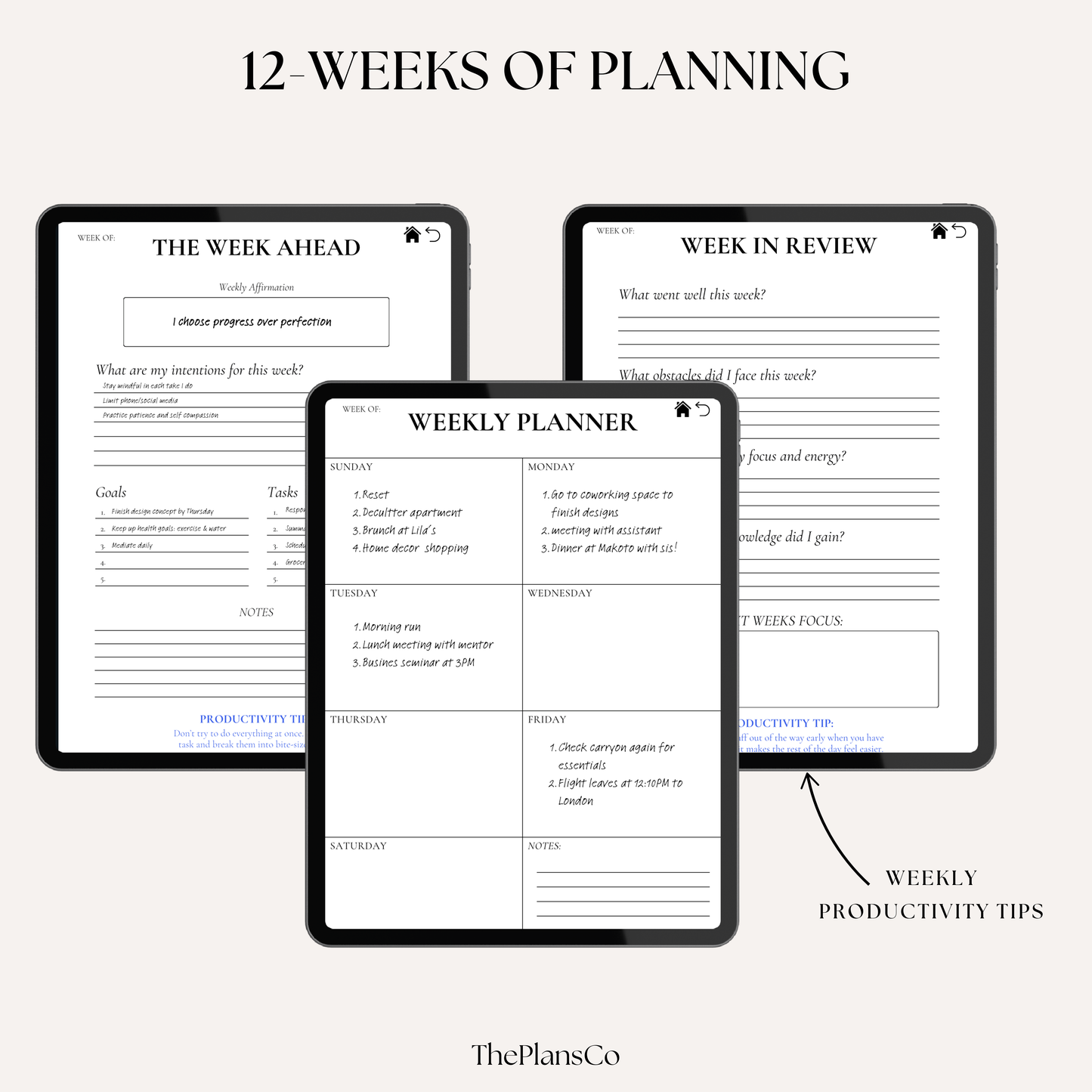 It’s Already Mine 2026 Productivity Planner