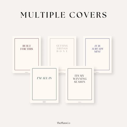 It’s Already Mine 2026 Productivity Planner