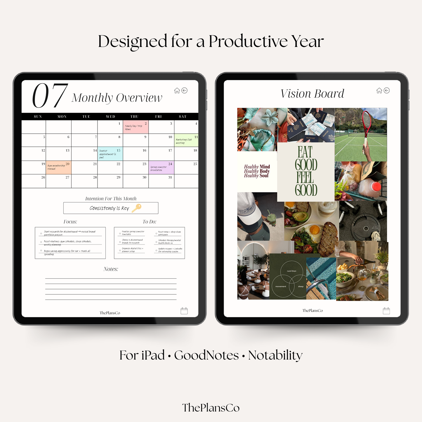 2026 digital planner, GoodNotes planner 2026, iPad digital planner, aesthetic digital planner, hyperlinked planner, weekly planner digital, daily digital planner, minimalist planner, productivity planner; digital life planner, time blocking planner, planner for iPad 2026, goal setting planner, wellness planner digital