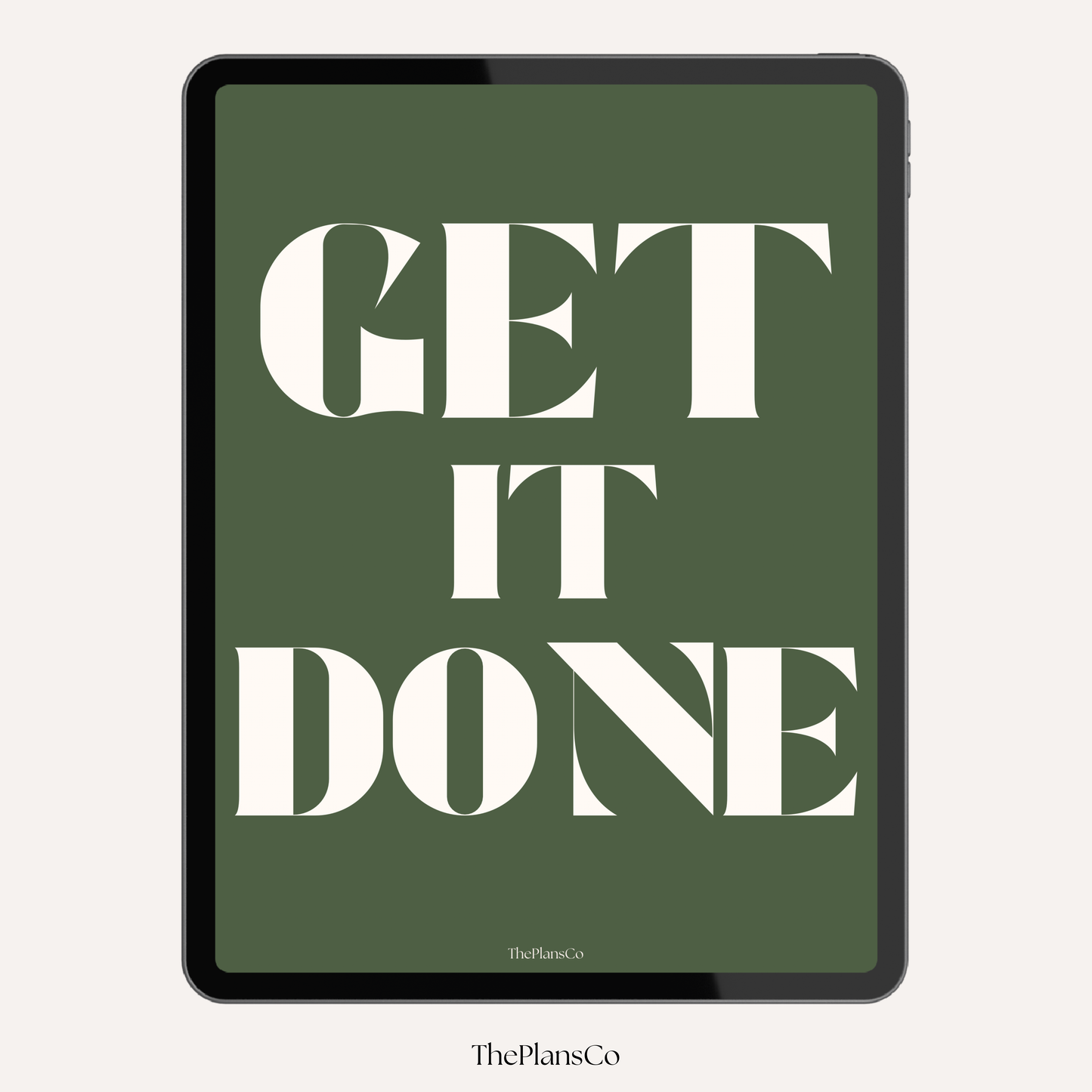 Get It Done Productivity Planner