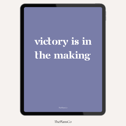 Victory In The Making Dream Life Planner