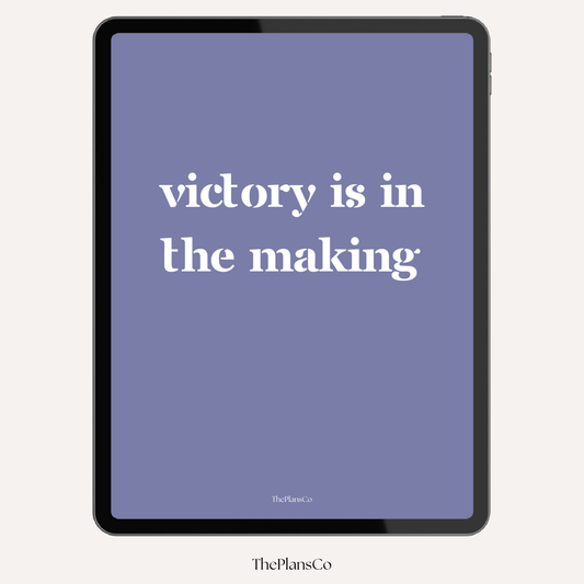Victory In The Making Dream Life Planner
