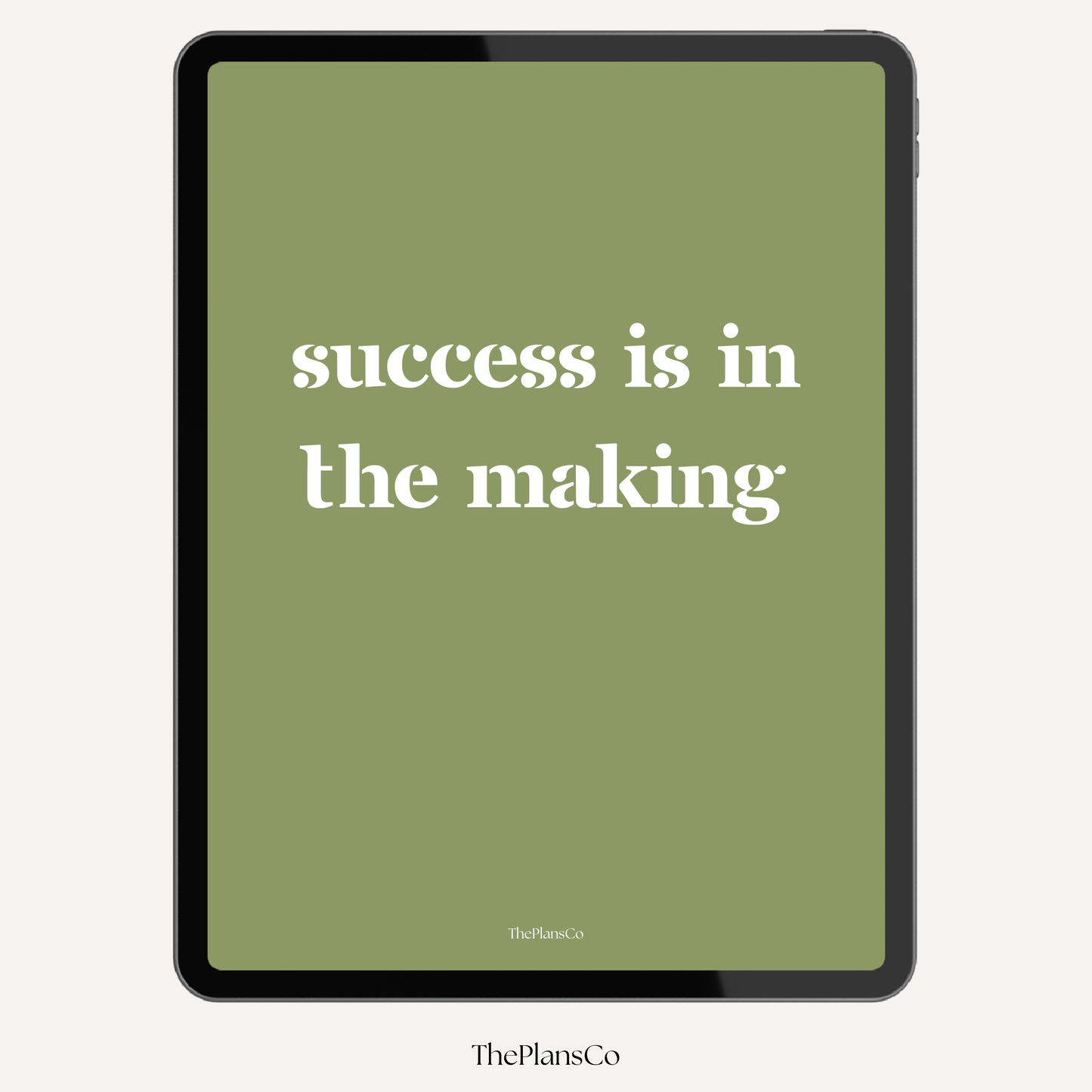 Success In The Making Dream Life Planner