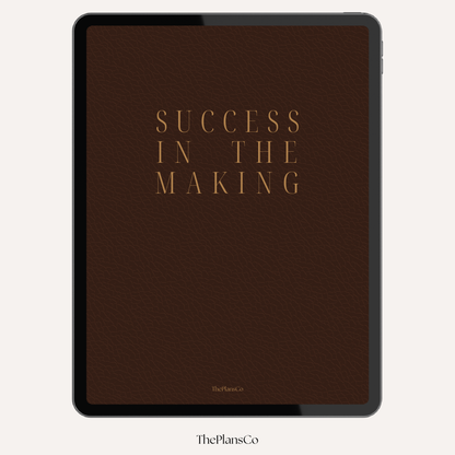 Success In The Making Dream Life Planner