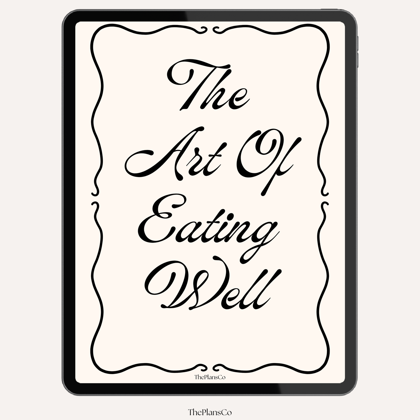The Art of Eating Well Recipe Journal