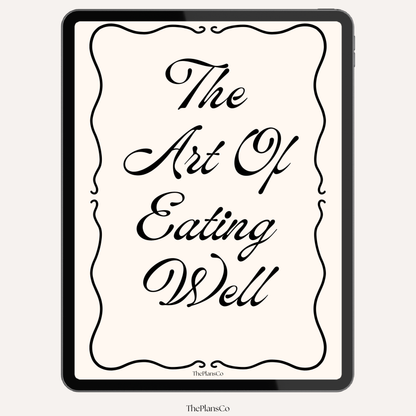 The Art of Eating Well Recipe Journal