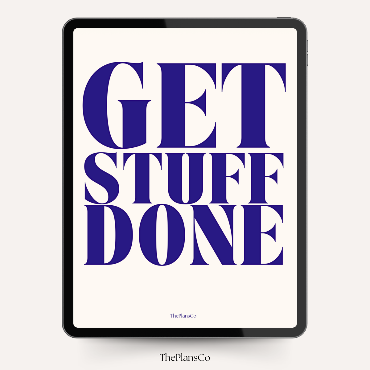 2027 Digital Monthly Goal Planner