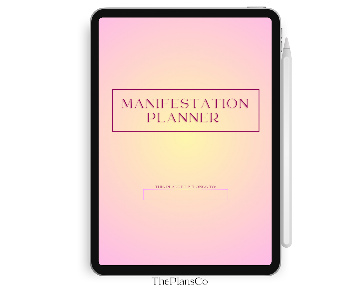 Aura Manifestation Planner and Guided Journal