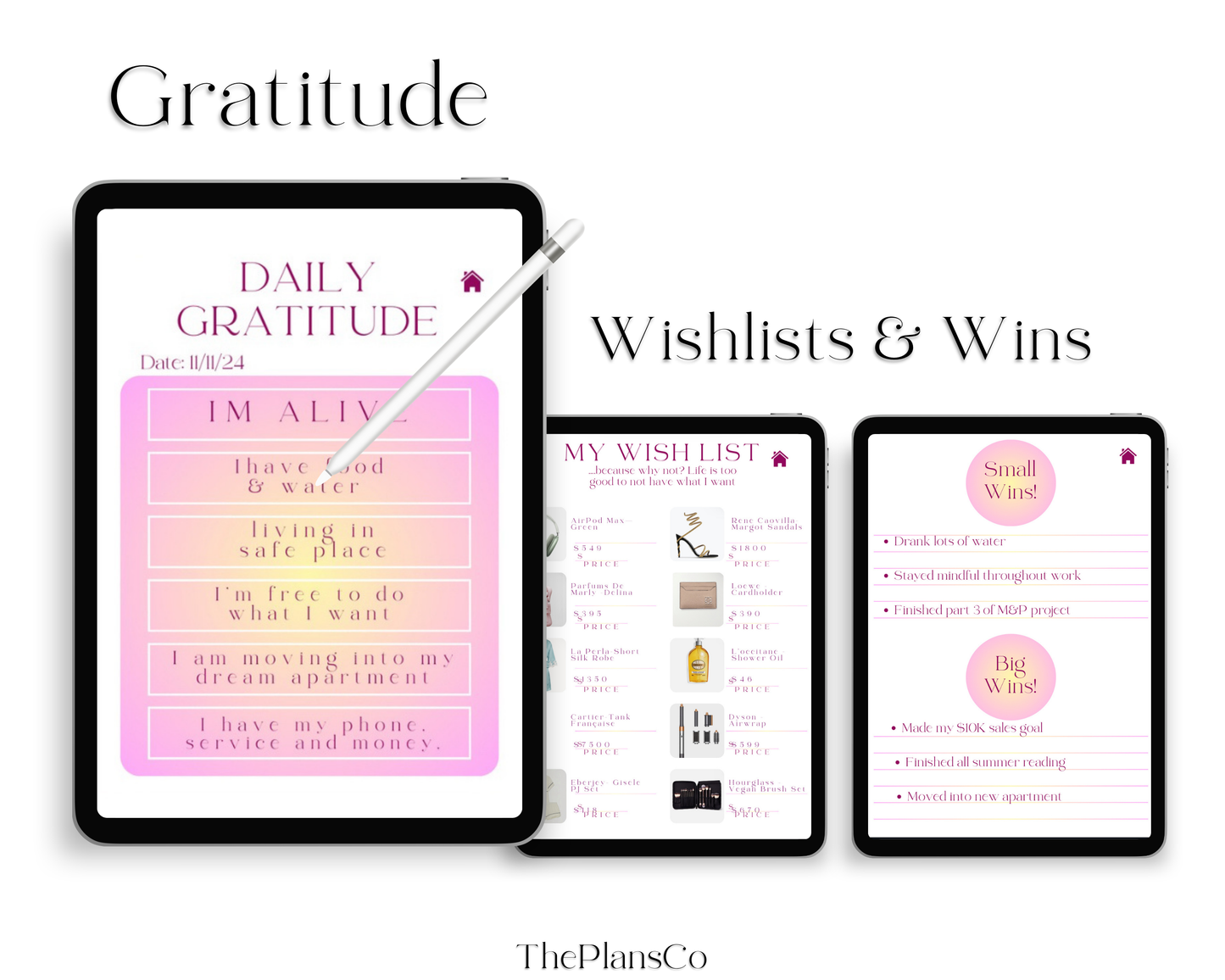 Aura Manifestation Planner and Guided Journal